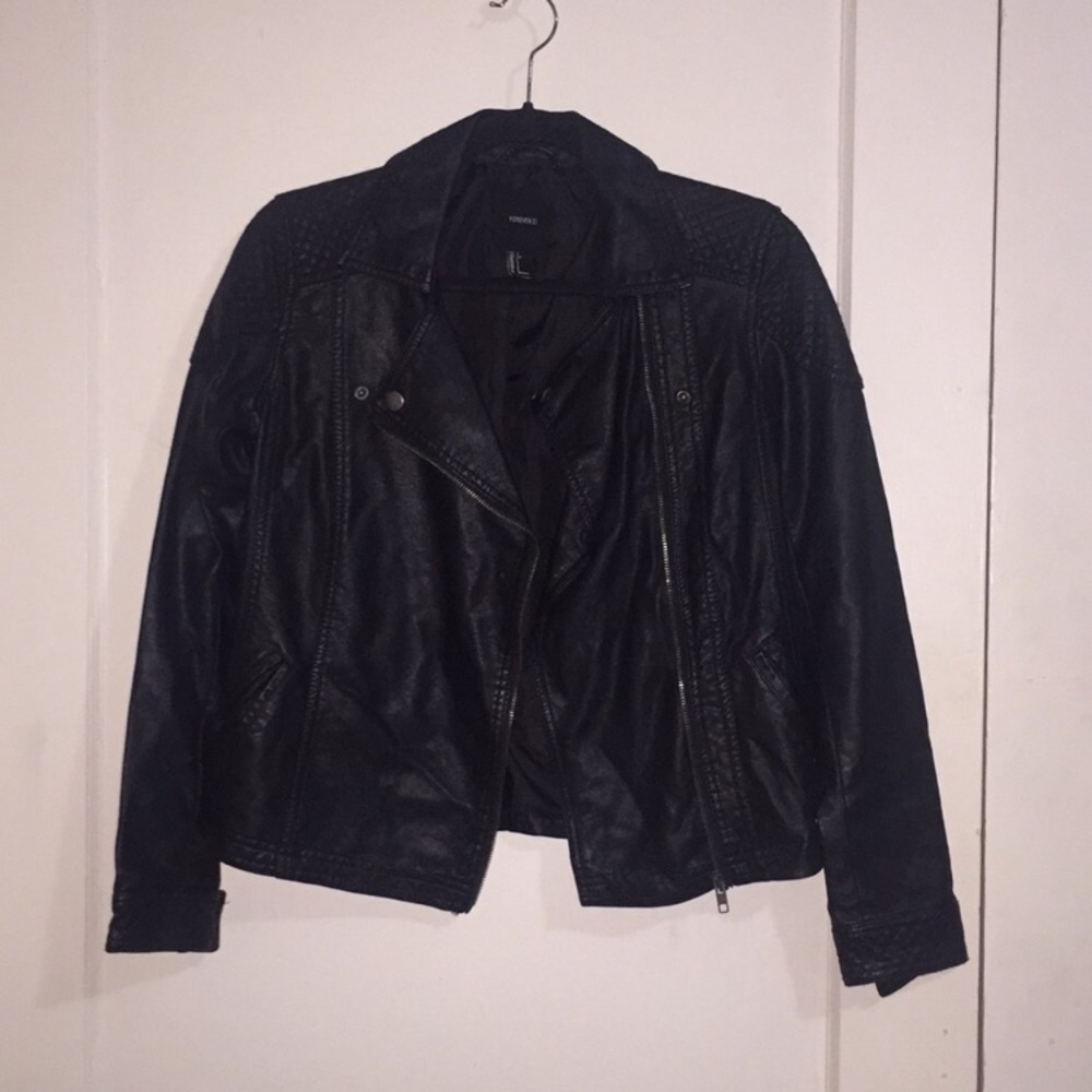 Pleather jacket